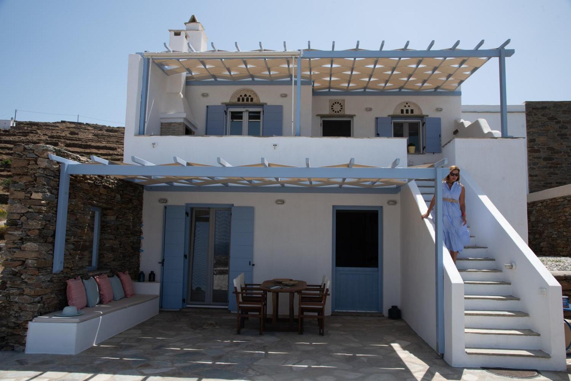 Iliopetra Residence Agios Romanos Exteriör bild